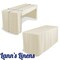 Lann's Linens Premium 6' Trade Show Table Cover - Open Back Fitted Tablecloth